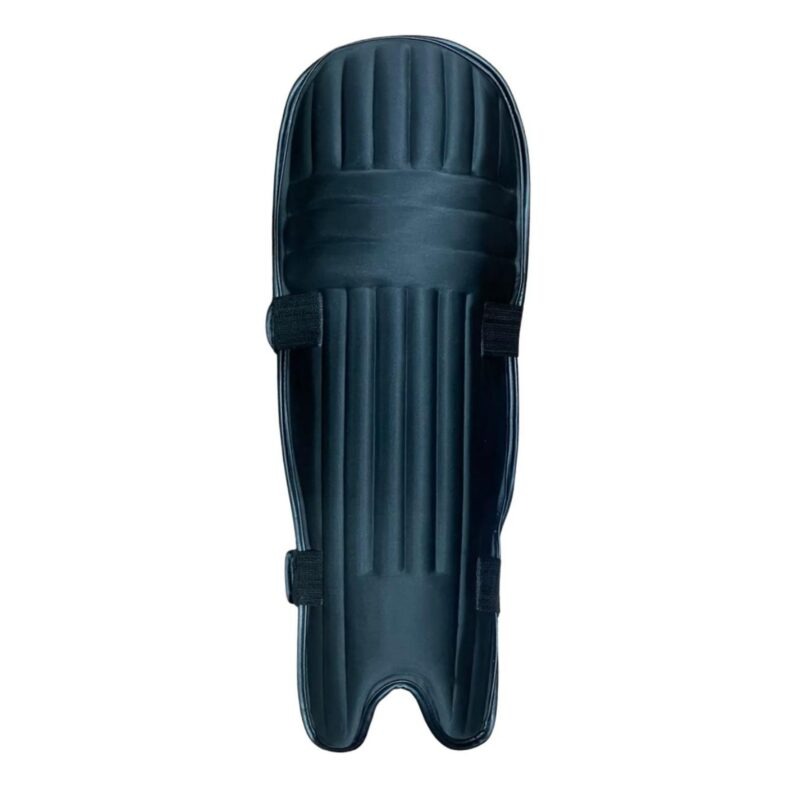 Black Molded Cricket Batting Pads – Lightweight Protective Leg Guards
