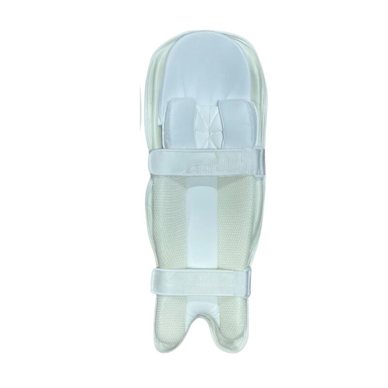 119 White Molded Cricket Batting Pads – Lightweight Modern Leg Guards