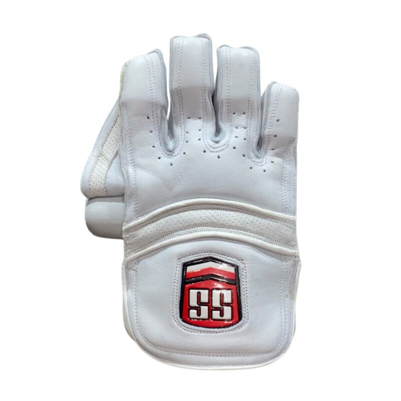 SS White Boys Cricket Wicket Keeping Gloves – Junior Wicketkeeper Gloves