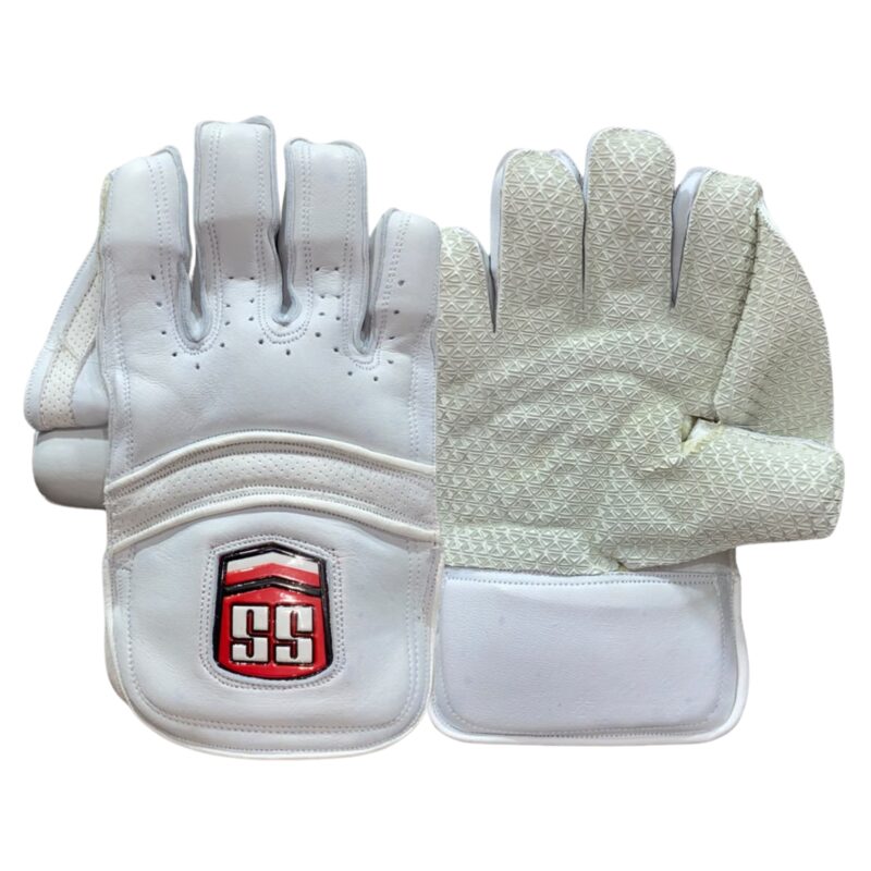 SS White Boys Cricket Wicket Keeping Gloves – Junior Wicketkeeper Gloves