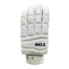 13 TON Player Edition Cricket Batting Gloves – Premium White Protective Batting Gloves