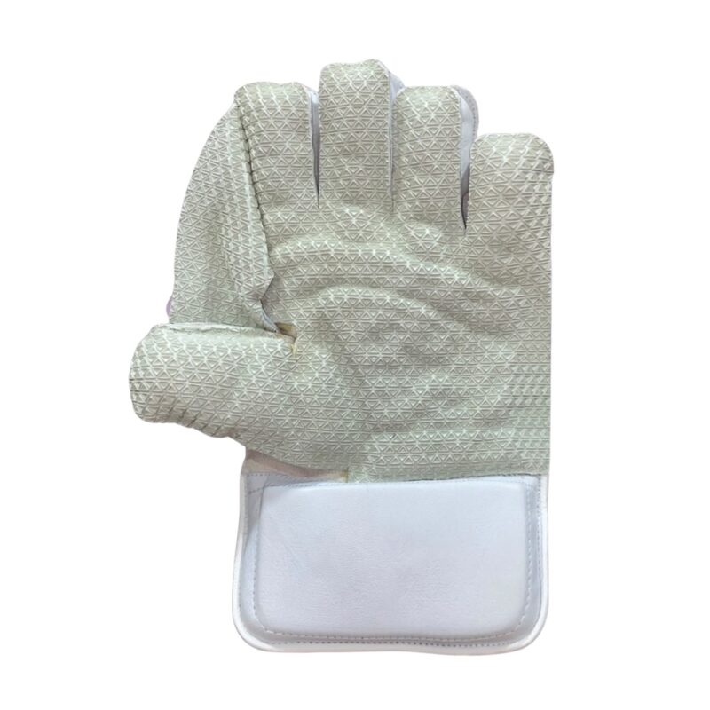 Gray-Nicolls Men’s White Cricket Wicket Keeping Gloves – Senior Keeper Gloves