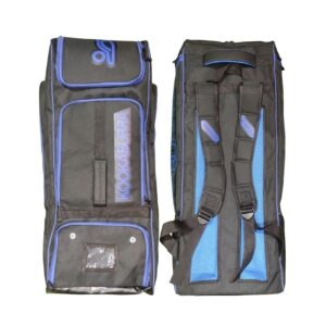 Kookaburra Blue & Black Duffle Cricket Bag – Backpack Style Cricket Kit Bag