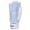 14 TON Player Edition Cricket Batting Gloves – Premium White Protective Batting Gloves