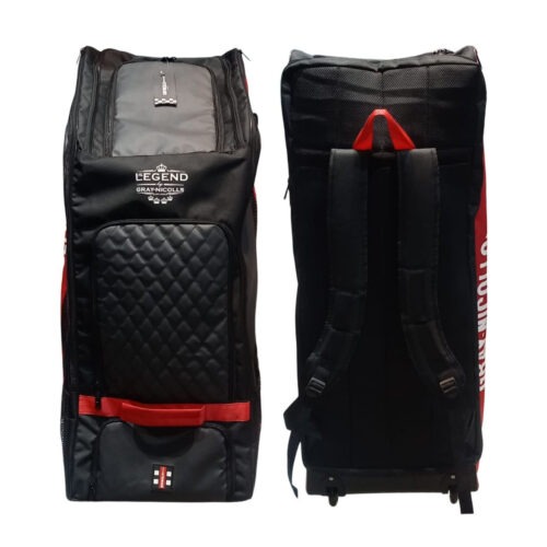 Gray-Nicolls Legend Wheelie Cricket Kit Bag – Premium Large Cricket Bag with Wheels