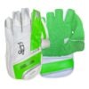 Kookaburra K-Flex Wicket Keeping Gloves – White/Green Professional Cricket Gloves
