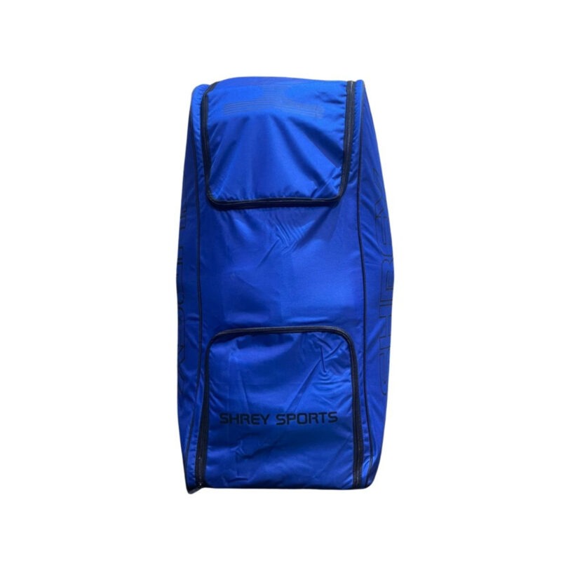 Shrey Blue New Duffle Cricket Kit Bag – Large Cricket Equipment Backpack Bag