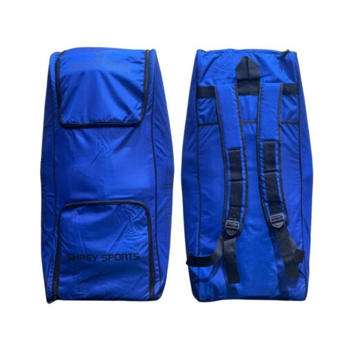 Shrey Blue New Duffle Cricket Kit Bag – Large Cricket Equipment Backpack Bag