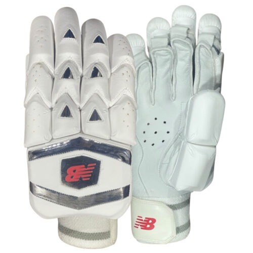 New Balance TC 1260 White Batting Gloves – Premium Cricket Gloves