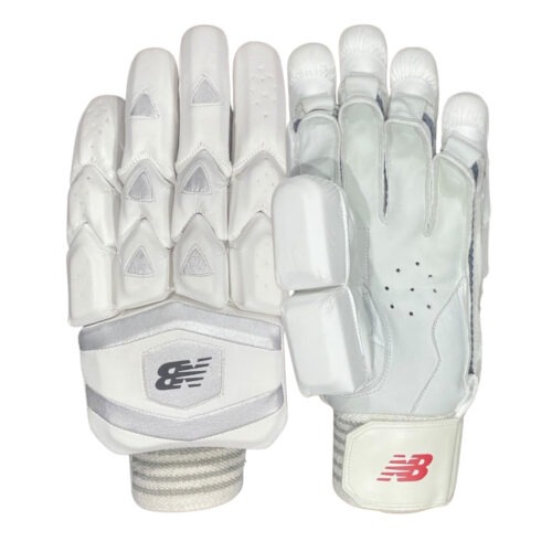 New Balance White Batting Gloves – Premium Cricket Gloves 2026