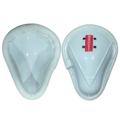 Gray-Nicolls Cricket Abdominal Guard – White Protective Cricket Box
