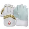 7 Gray-Nicolls White Wicket Keeping Gloves – Premium Cricket Keeping Gloves